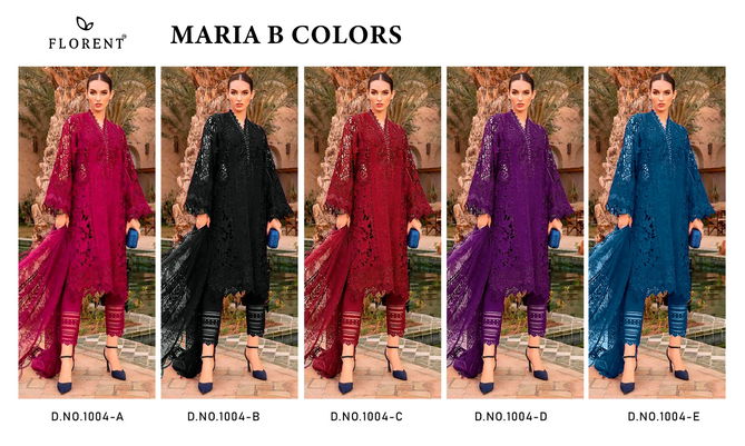 Maria B Colour Vol 1 By Florent Embroidery Cotton Pakistani Suits Wholesale Shop In Surat